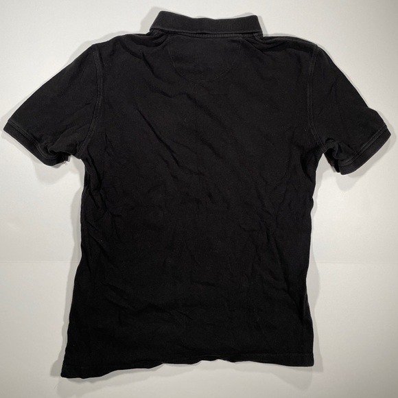 Faded Glory Black 100% Cotton Men’s Casual Polo Shirt - Size Small (34-36) - Picture 2 of 5
